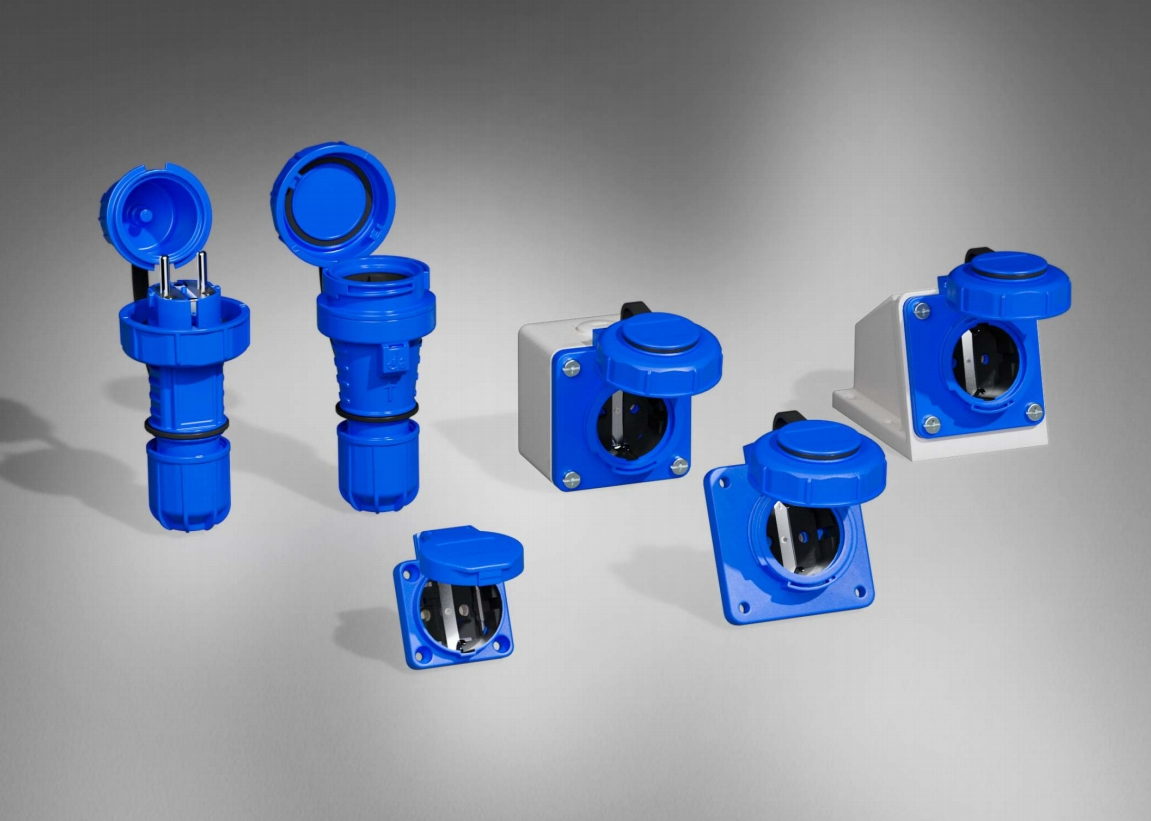 IP44 High-Ending Plug Insert with International Standard (QX248)