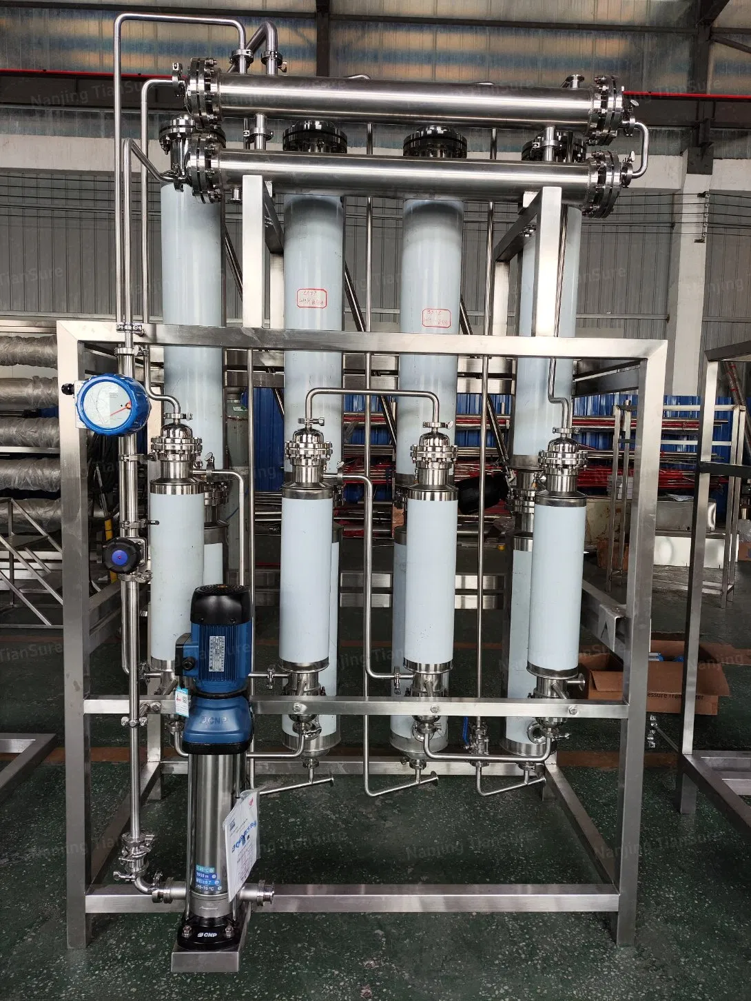 High Quality Pharmaceutical Field Water for Injection Multi-Effect Distilled Water Machine