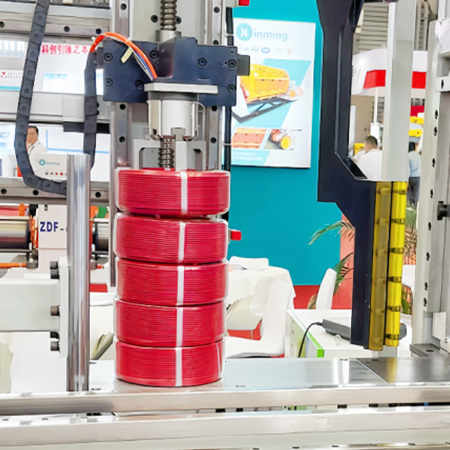 Eco-Friendly Automatic Palletizer Low Energy, High Output Automatic Cable Machine Cable Machinery