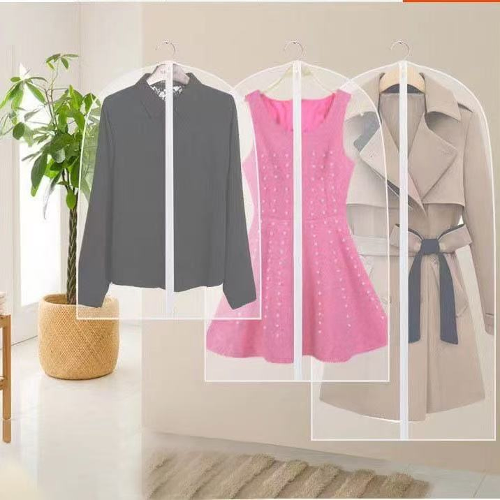 Hot Garment Bag Clothing Dust Cover PEVA Garment Covers for Closet Clothes Storage Plastic Dustproof Suit Bag