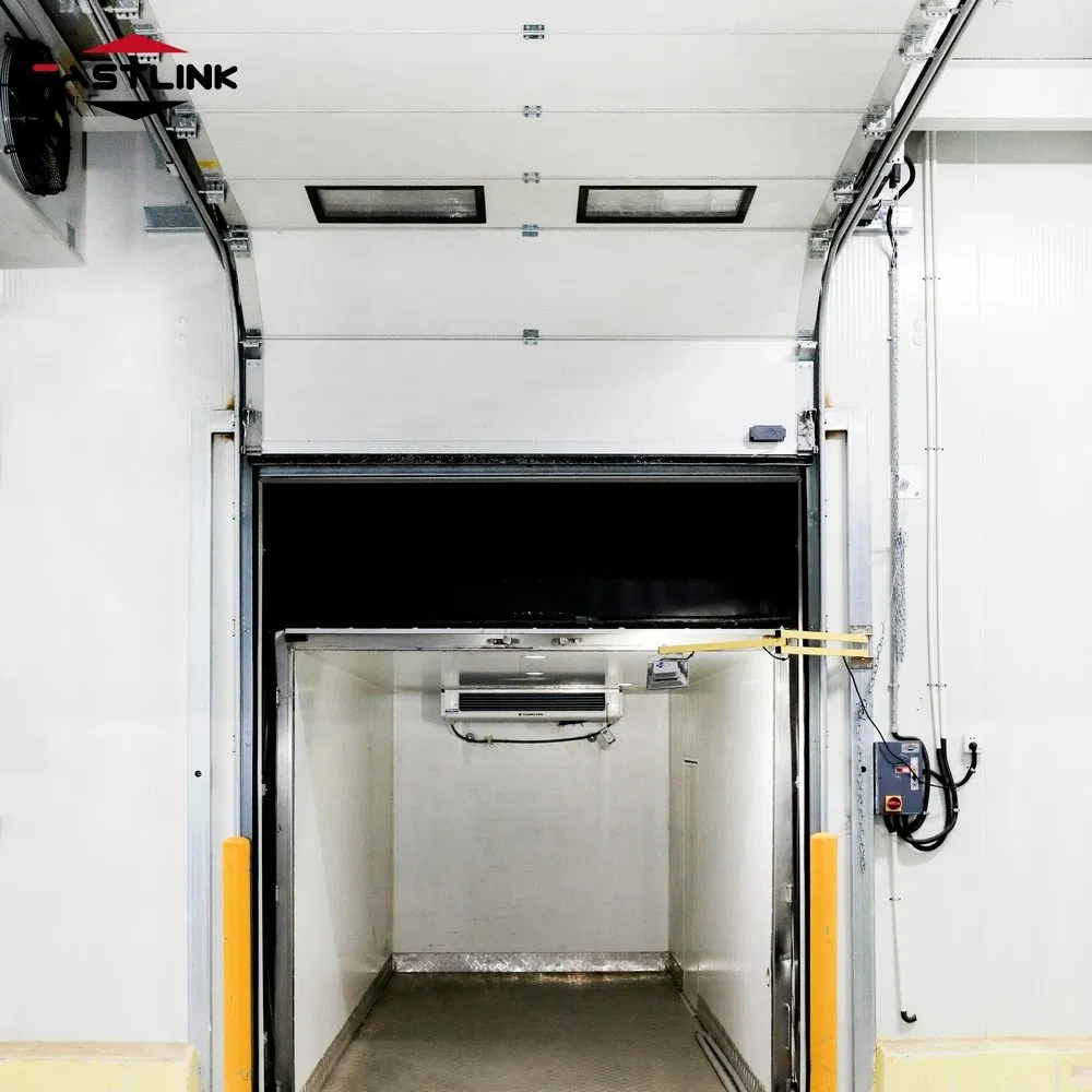 Fastlink Premium Industrial PU Dust-Proof Automatic Energy Efficient Air Tight Insulated Electric Sectional Doors
