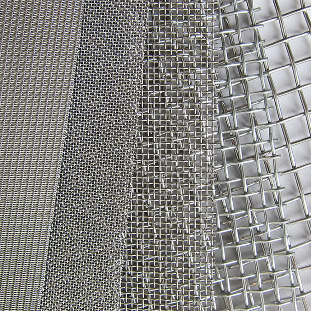 Stainless Steel Security Wire Mesh Stainless Steel Mesh Sieve Woven Screen for Window Insect Guards