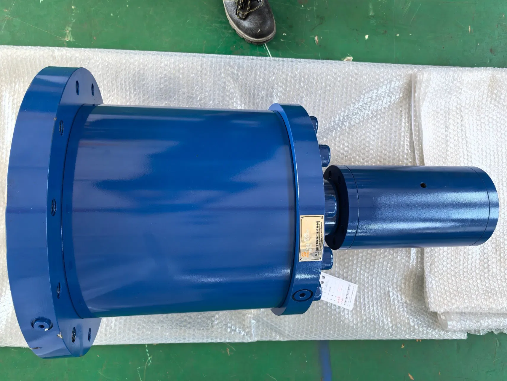 Wholesale Price OEM Manufacturer Customized Cilindro Hidraulico Bidirectional Retractable Flange Custom Rotary Expansion and Contraction Hydraulic Cylinder