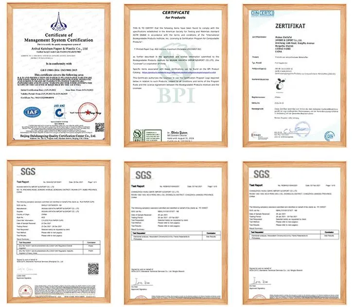 Certification Documents