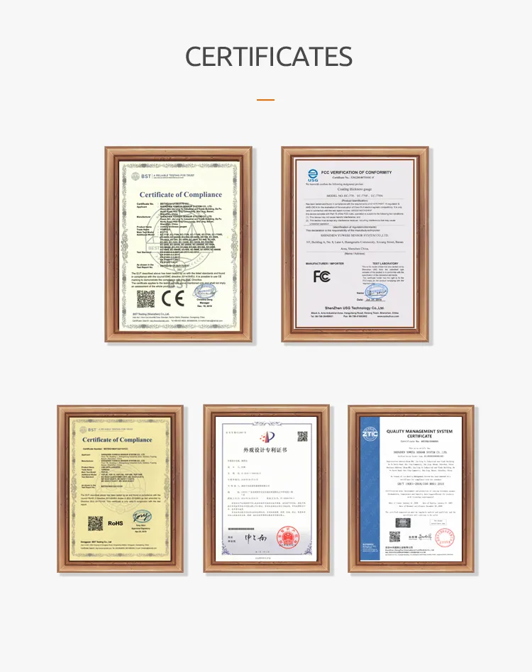 Certifications