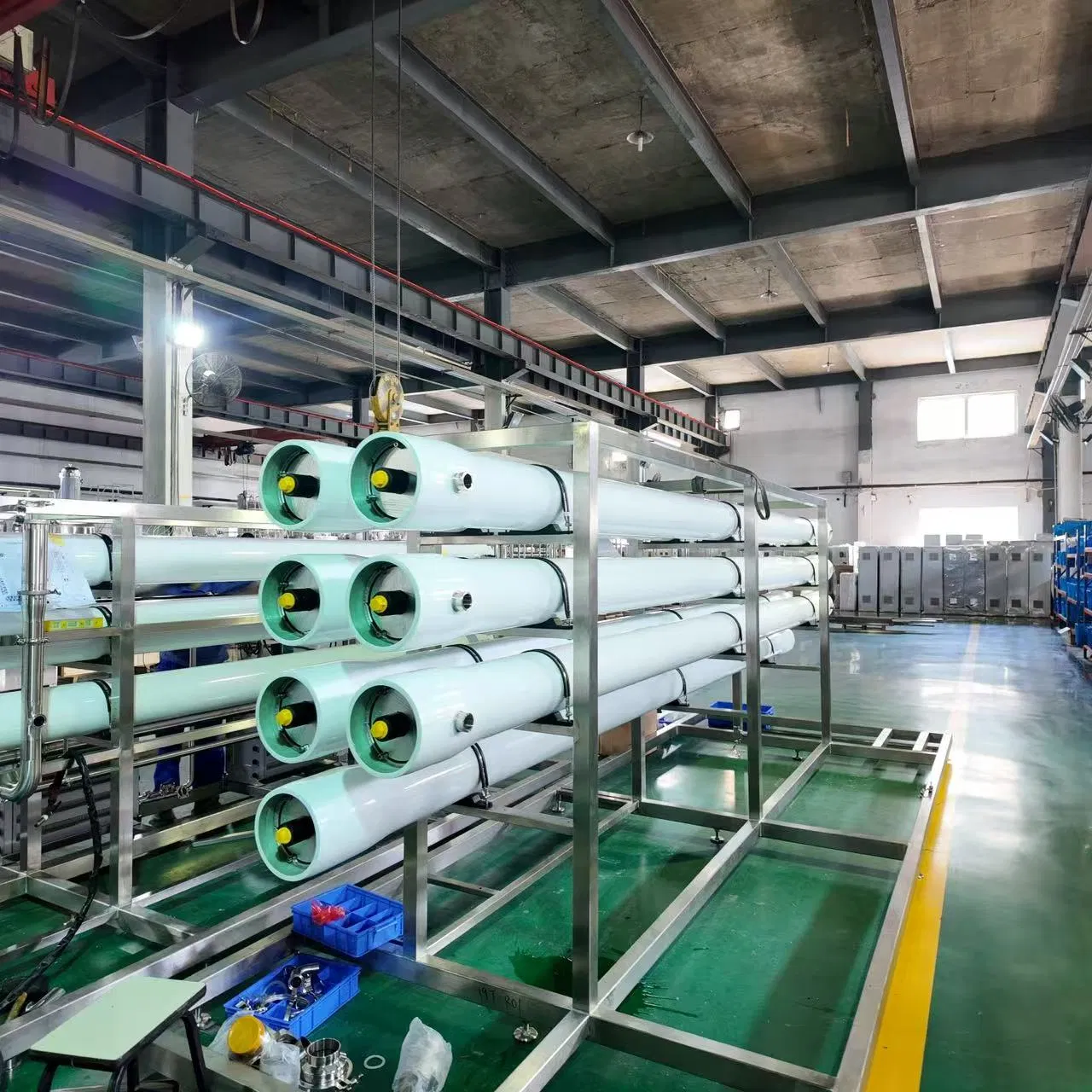 500L cGMP Pharmaceutical Water System Producing USP Purified Water with Double Pass RO &amp; EDI