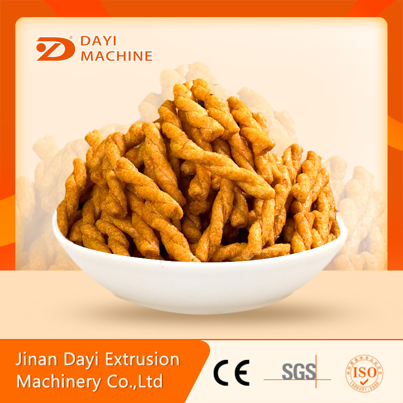 The Most Cost-Effective Puffed Snack Food Extruder Making Machine Stainless Steel Frying Snacks Fully Automatic Fried French Chips Production Equipment