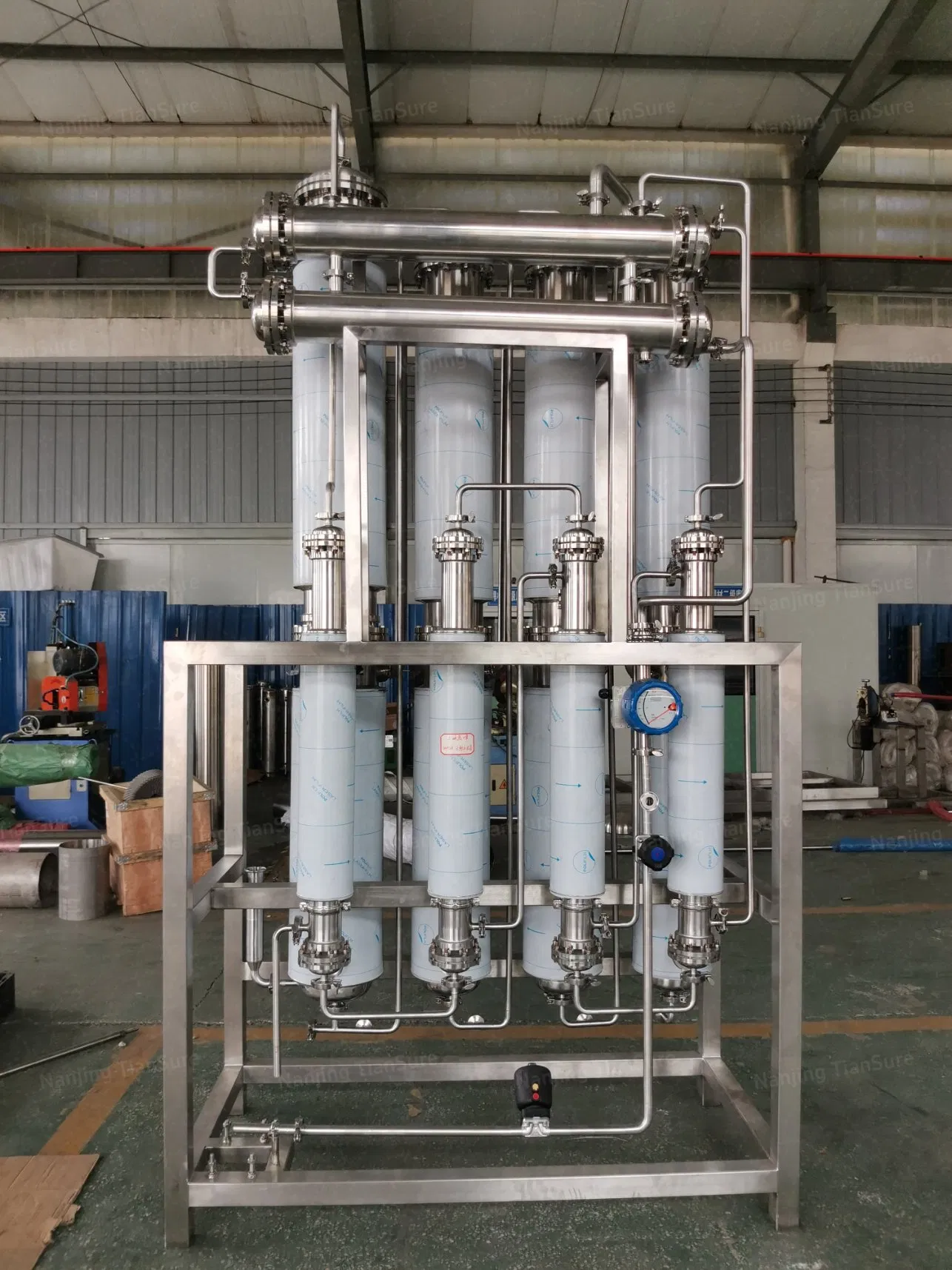 High Quality Pharmaceutical Field Water for Injection Multi-Effect Distilled Water Machine