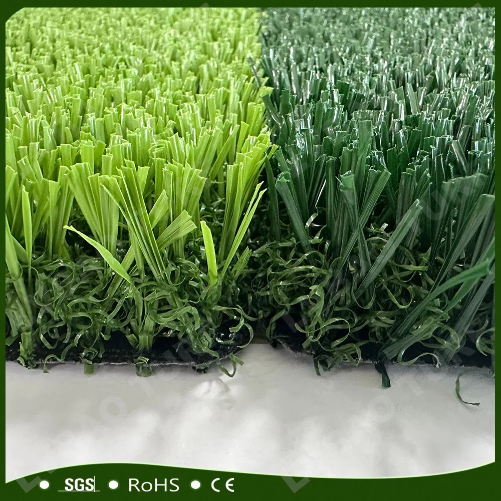 Non-Filled Soccer PE Synthetic Durable Anti-Fire UV-Resistance Football Monofilament Sports Artificial Turf