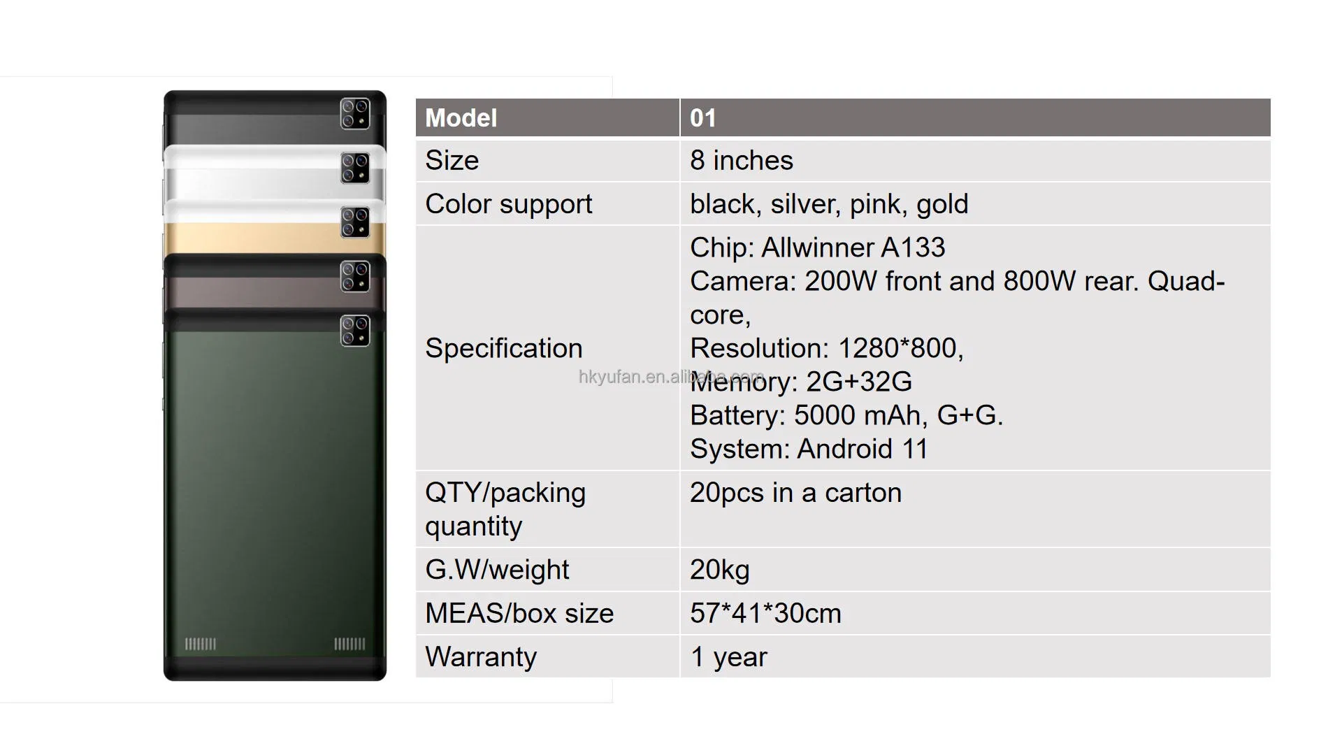 Wholesale 10.1 Inch Surface Laptop 2 in 1 Windows 11 8GB+128GB Touch Screen WiFi PC Tablet