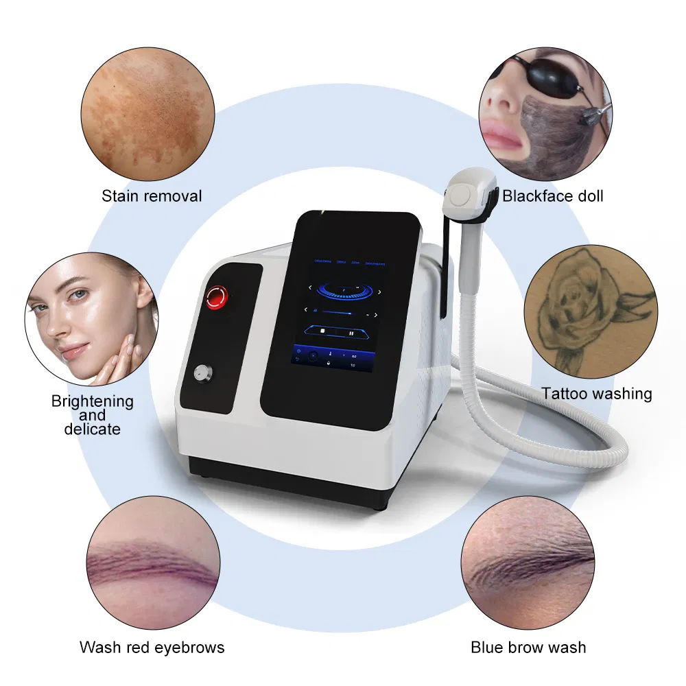 Nubway Cost ND YAG Q Switched Laser Tattoo Removal Professional Portable ND YAG Laser Tattoo Removal Machine with Factory Price 1064nm 532nm Laser