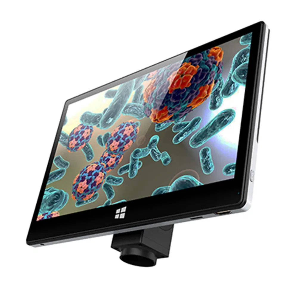 Windows 10 Tablet Camera 16m Pixels 30fps Display LCD Screen for Microscope