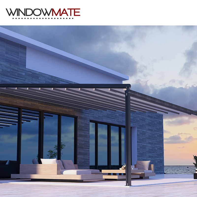 Customized Size and Color Waterproof Motorized Retractable Awning