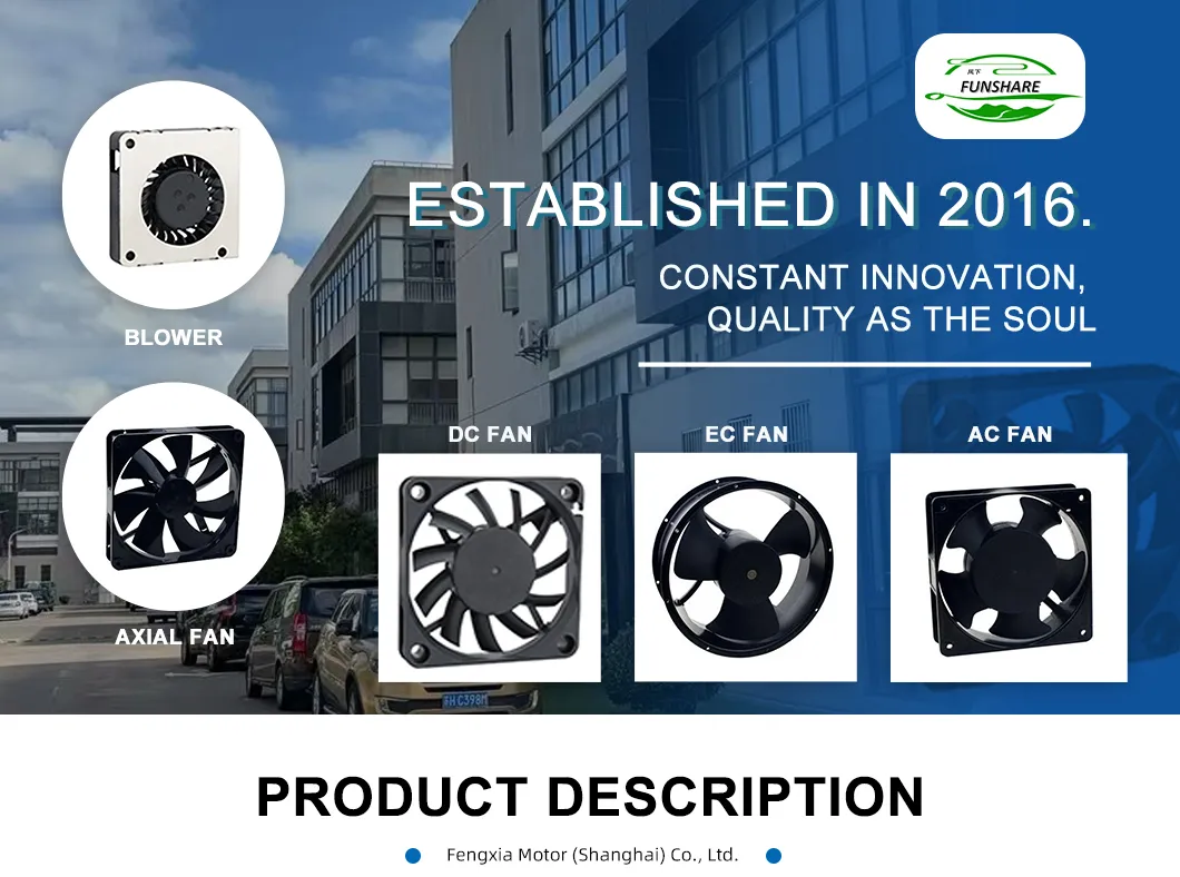 Axial Flow Cooling DC Fan Banner