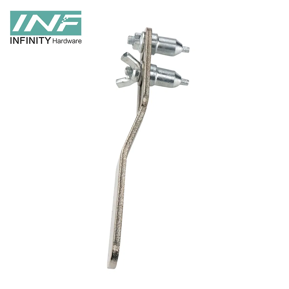 Top Quality China Wholesale Stainless Steel Hardware Wall Mount Fixing Glass Door Accessories Glass Hardware Fittings Sliding Glass Door Hardware