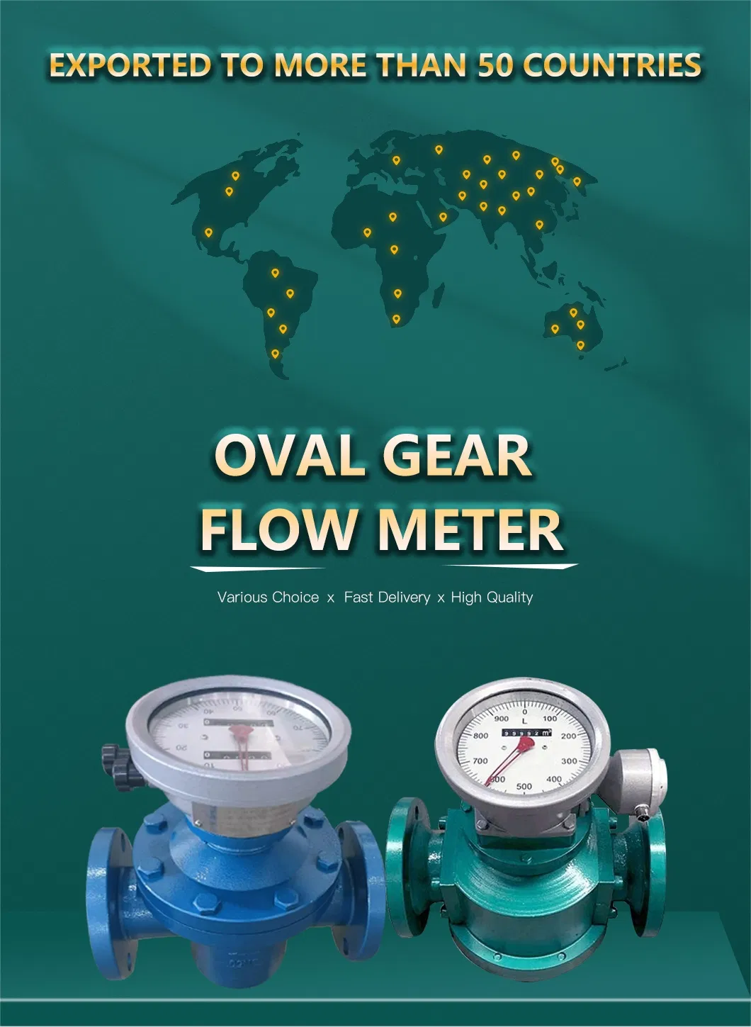 Oval Gear Flowmeter Banner