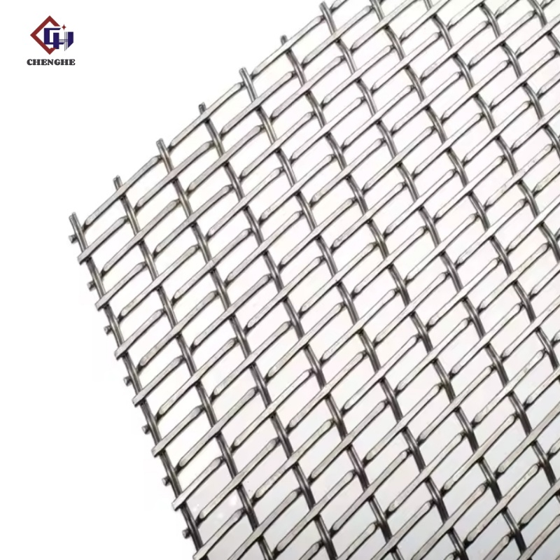 Quarry Special High Wear-Resistant Steel Wire Mesh Durable Automatic Cleaning Anti-Blocking Coil Screens Low Cost Cutting-Plain