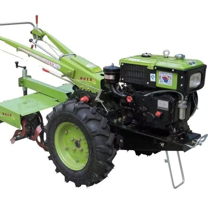 Wholesale 15-22HP Hand-Cranked Walking Tractor High-Quality Farm Household Agricultural Equipment China Factory Direct Sale