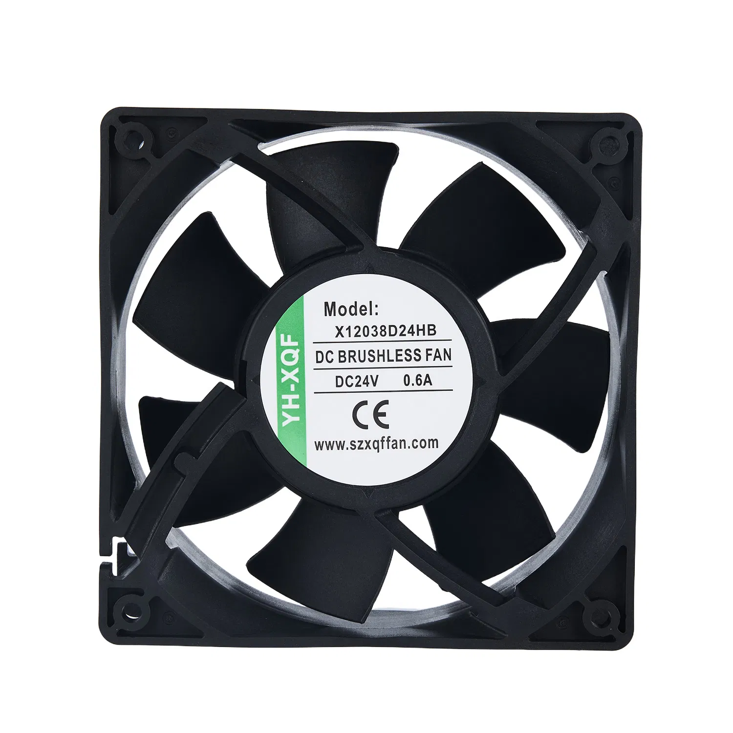 120*120*38mm 24V Customized High Pressure Strong Airflow DC Cooling Fan