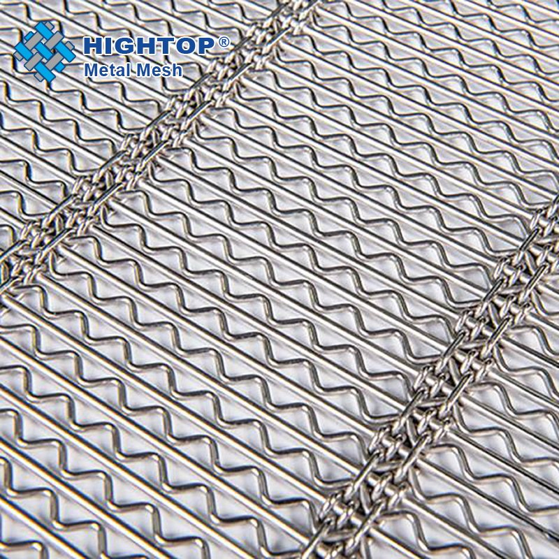 Wave Wire Self-Cleaning Screen Mining Vibrating Screen Mesh for Small Aperture Sizes