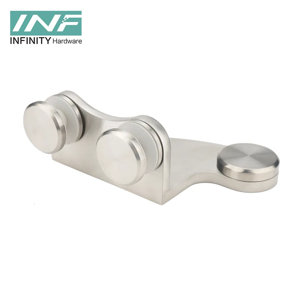 American Style High Quality Brass Hardware Home Bathroom Glass Door Hardware Accessories Sliding Door System