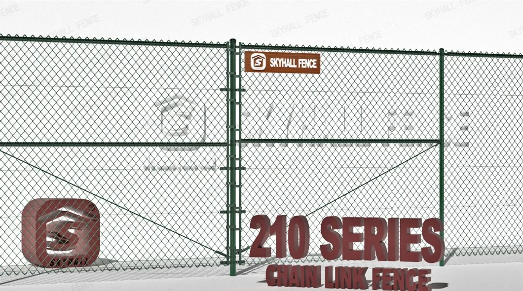 PVC Coated Chain Link Fence