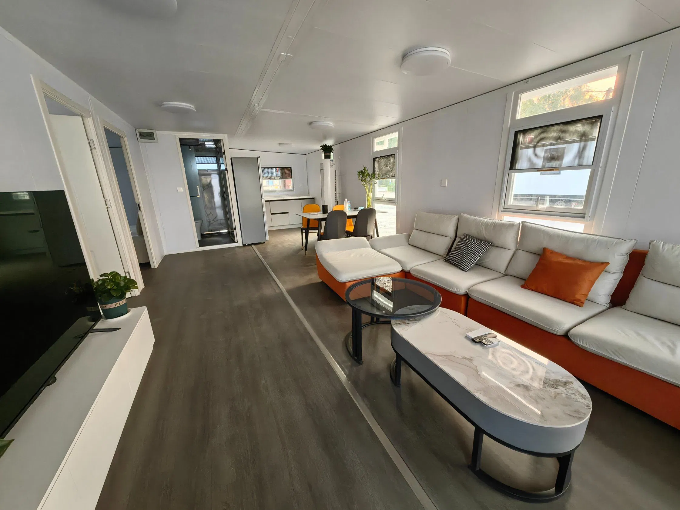 Innovative Luxury Prefab Insulation Fire and Earthquake Resistance Prefab Sandwich Panel House