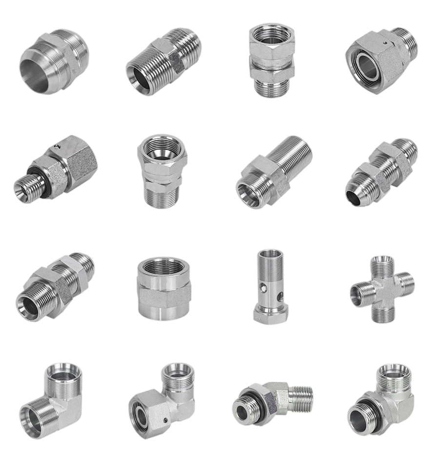 International Standard 2bc-Wd Hydraulic Straight Fittings with Swivel Nuts