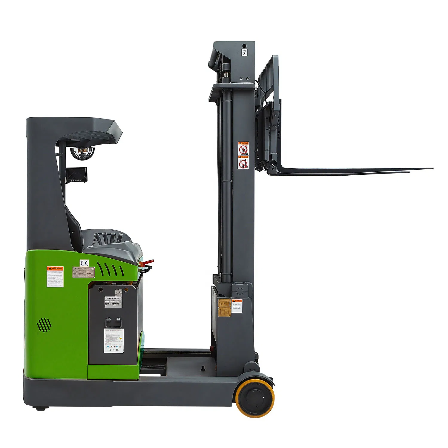 Chinese with Scale 5-12.5m Maximum Lift/Lifting Height 1.5t 2t 2.5t 3t Retractable Fork Electric Reach Truck Price for Narrow Aisles/Pallet/Forklift/Stacking