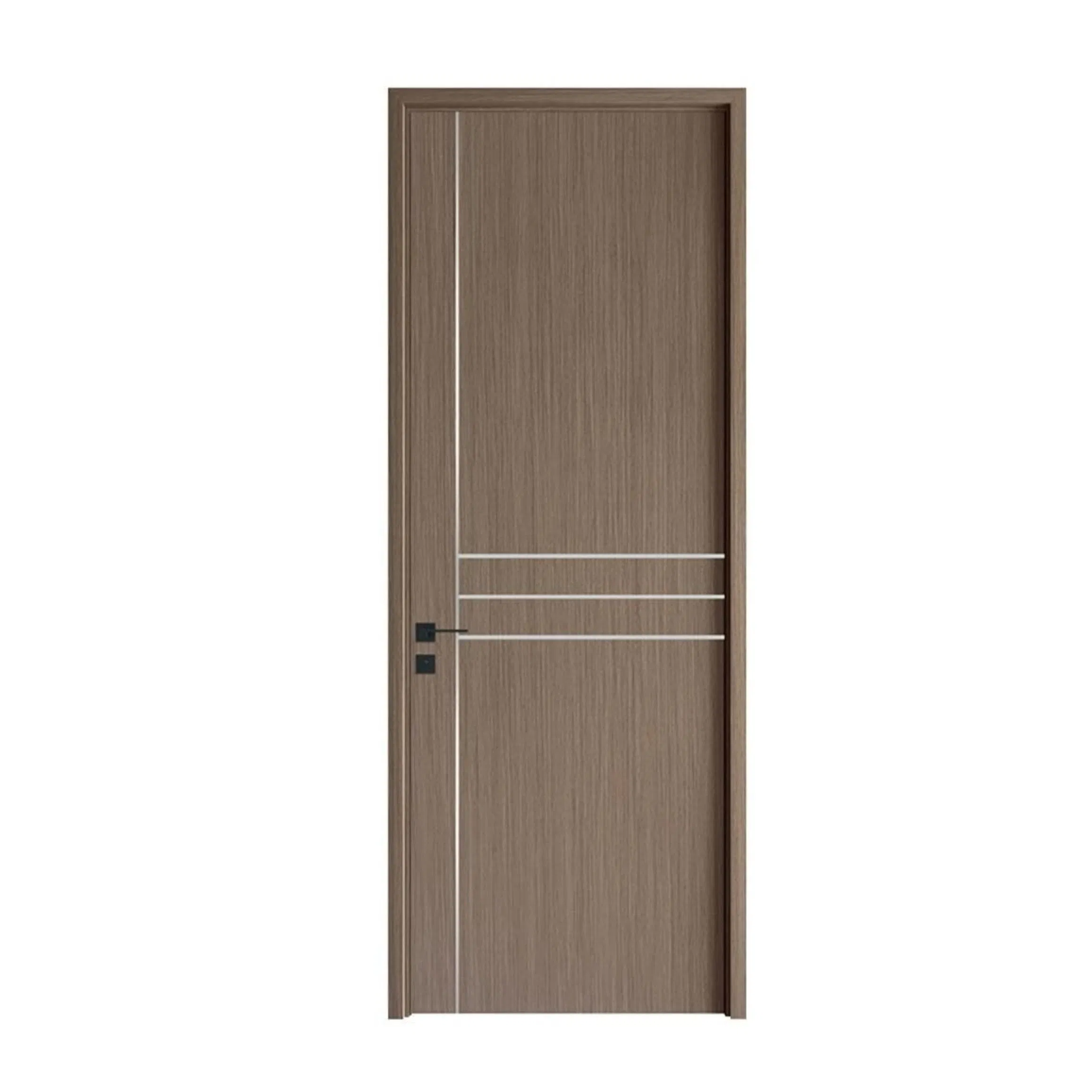 PVC Door New Design Factory Wood MDF Doors High-End International Standard Security Elegant WPC Door for Bathroom