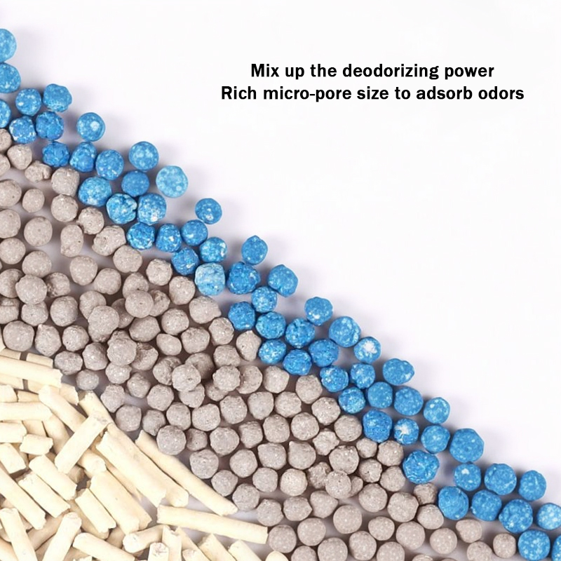 Cost Effective Mixed Cat Litter Sand Supplier Easy Clumping Biodegradable Cat Litter OEM Packaging for Pet Retailers