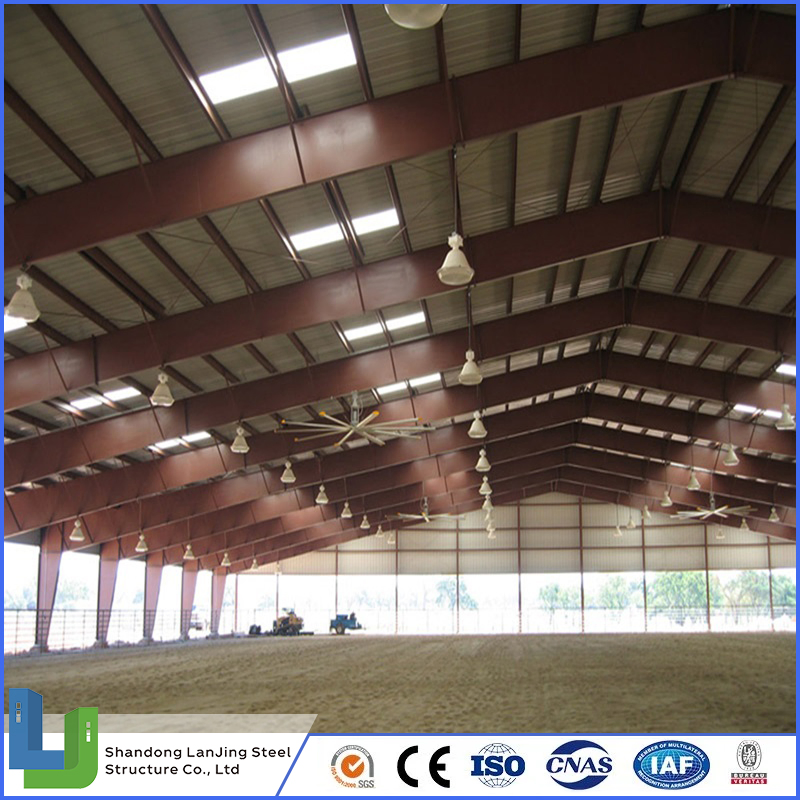 Large Portal Frame Prefabricated International Standard Customized Steel Structure Warehouse