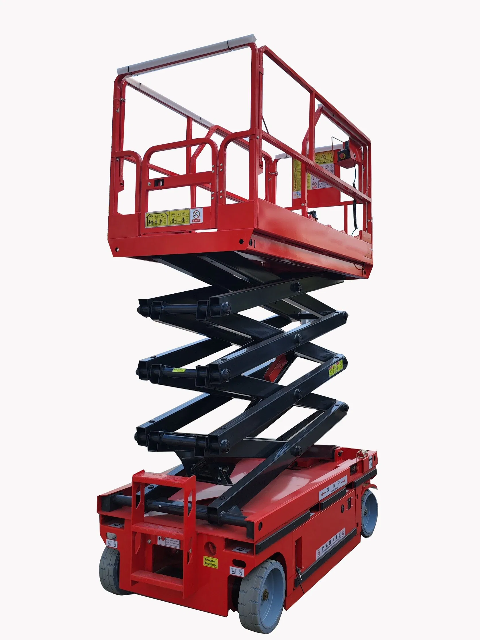 China Factory Compact Scissor Work Platform Self-Propelled Scissor Lift Platform with High Cost Performance