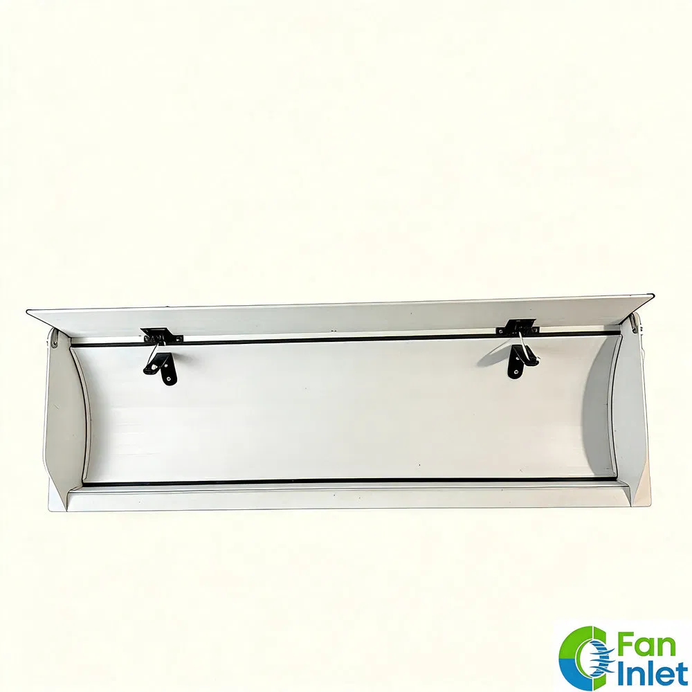 Dustproof Wall-Mounted Single-Open Adjustable Sidewall Window for Pig Farm