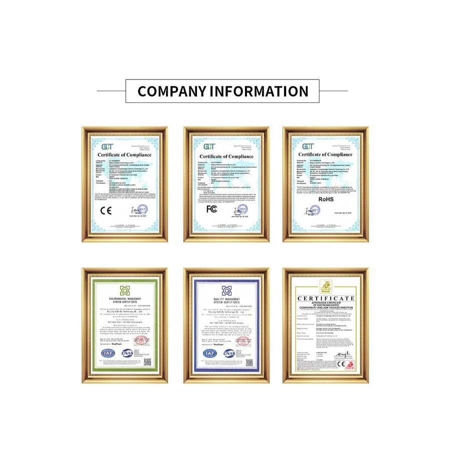 Certifications