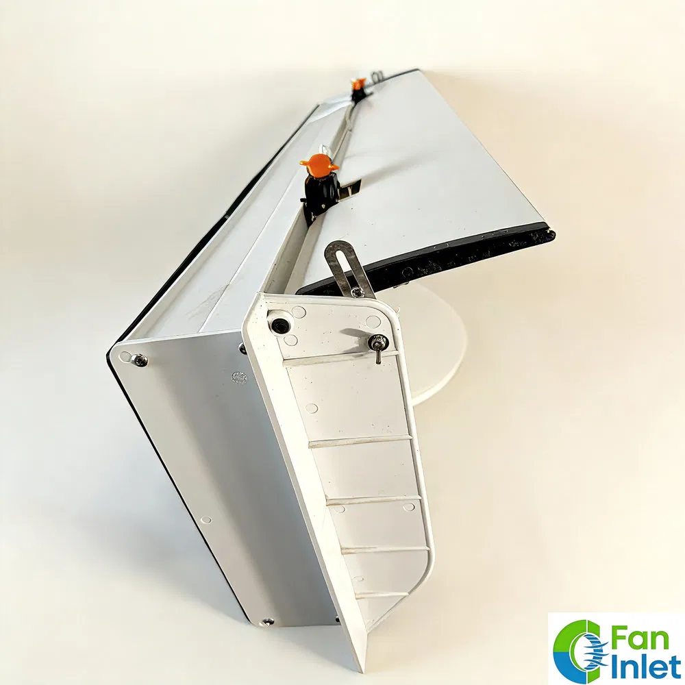 Dustproof Wall-Mounted Single-Open Adjustable Sidewall Window for Pig Farm