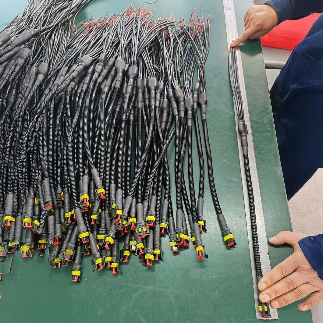 Strong Durability 5.08mm Pitch Car AC Fan Wiring Harness