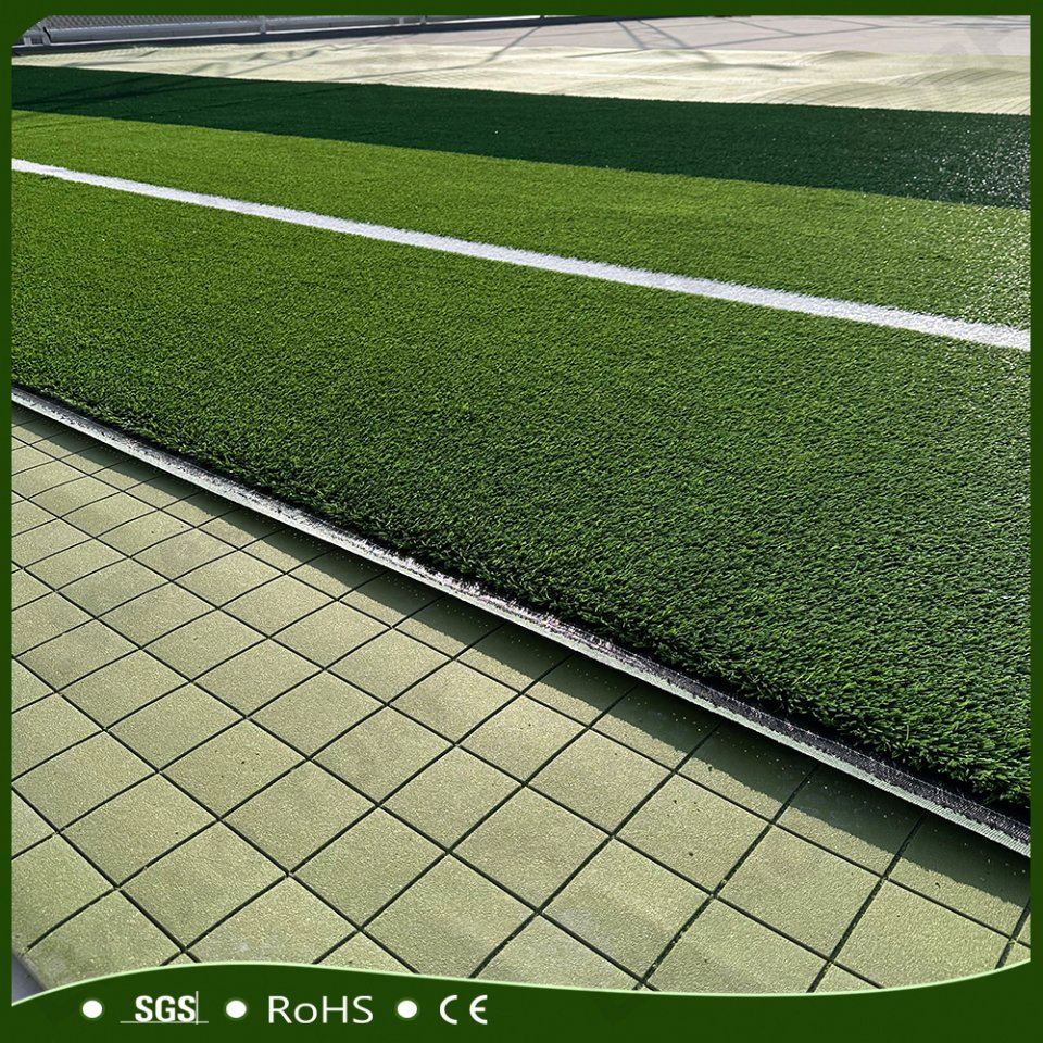 Non-Filled Soccer PE Synthetic Durable Anti-Fire UV-Resistance Football Monofilament Sports Artificial Turf