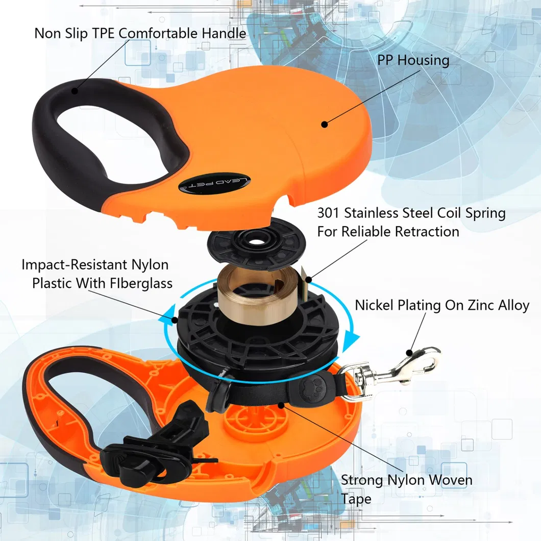Retractable Dog Leash 4