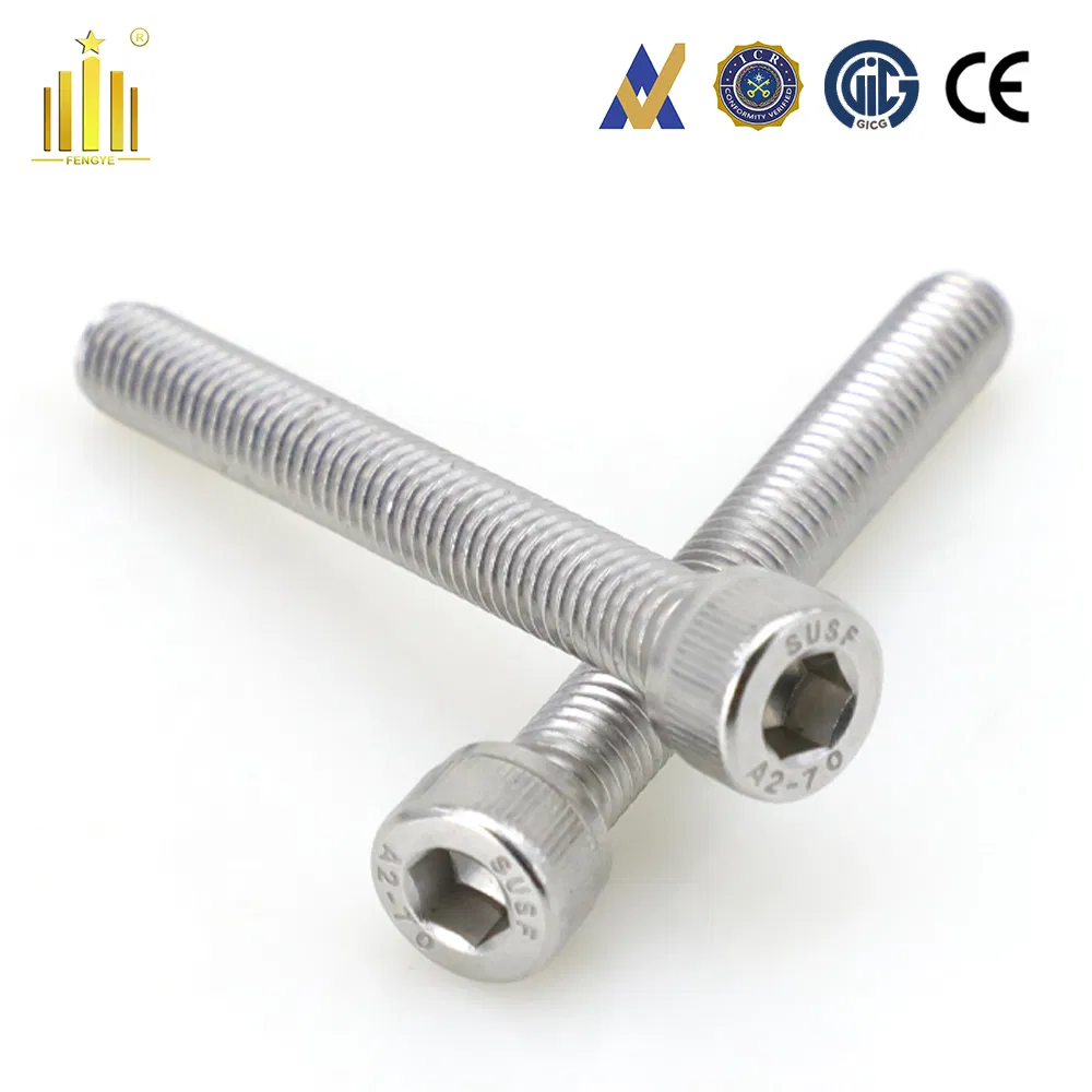 Premium Stainless Steel Hexagon Socket Screw with Enhanced Durability