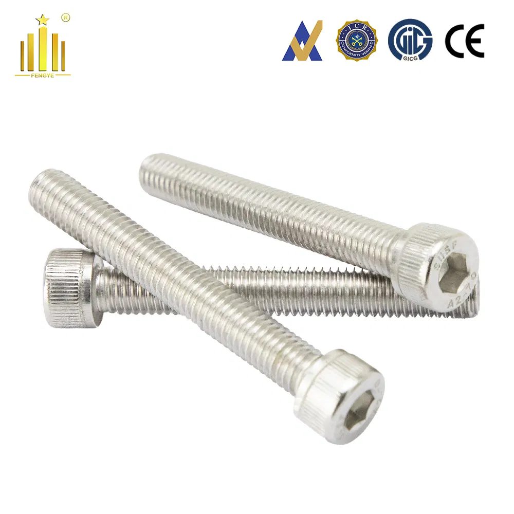 Premium Stainless Steel Hexagon Socket Screw with Enhanced Durability