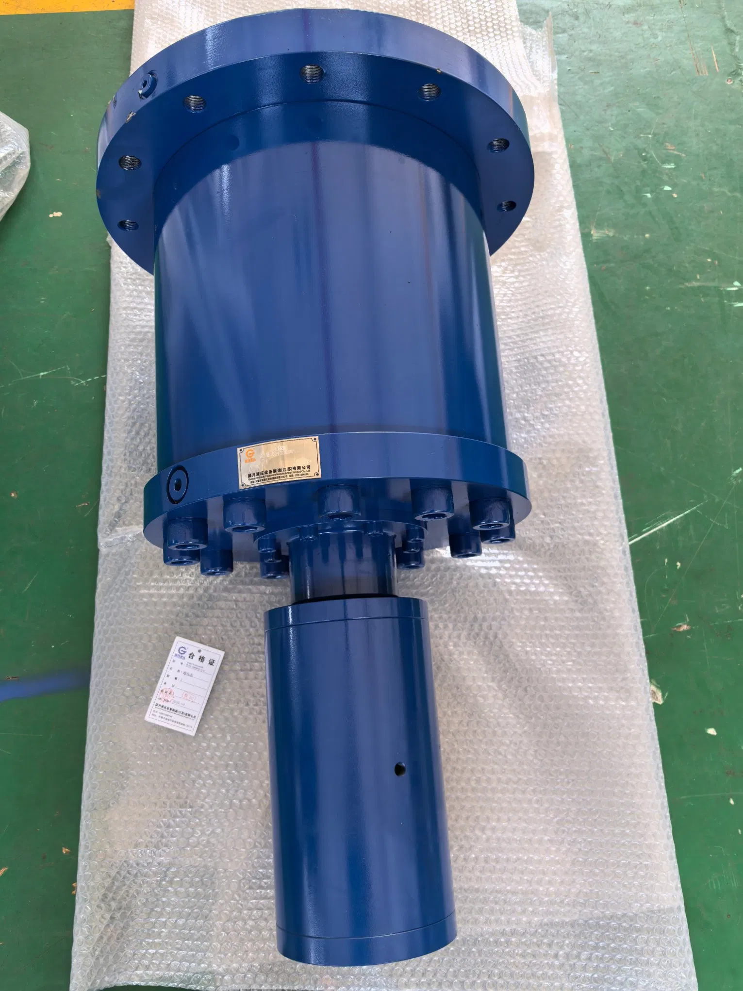 Wholesale Price OEM Manufacturer Customized Cilindro Hidraulico Bidirectional Retractable Flange Custom Rotary Expansion and Contraction Hydraulic Cylinder