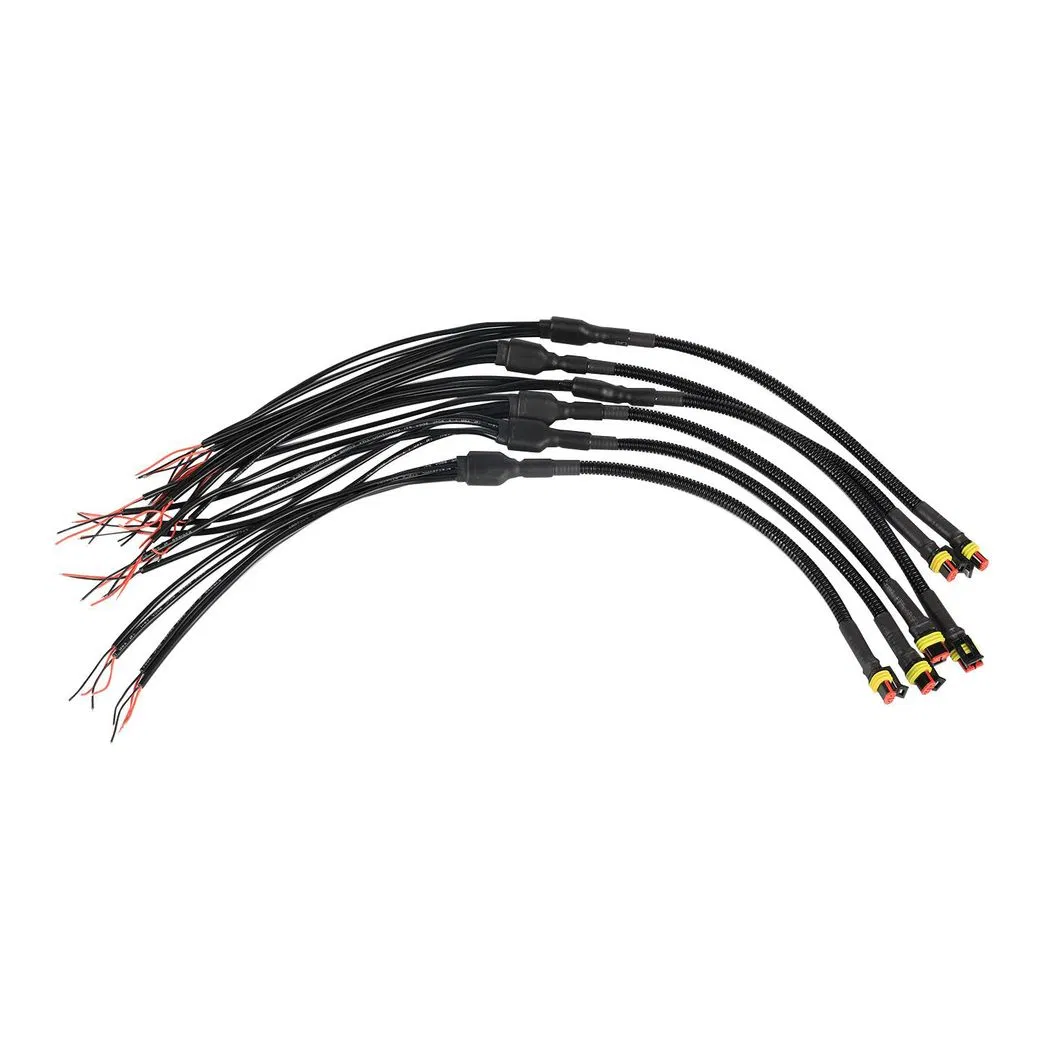 Strong Durability 5.08mm Pitch Car AC Fan Wiring Harness