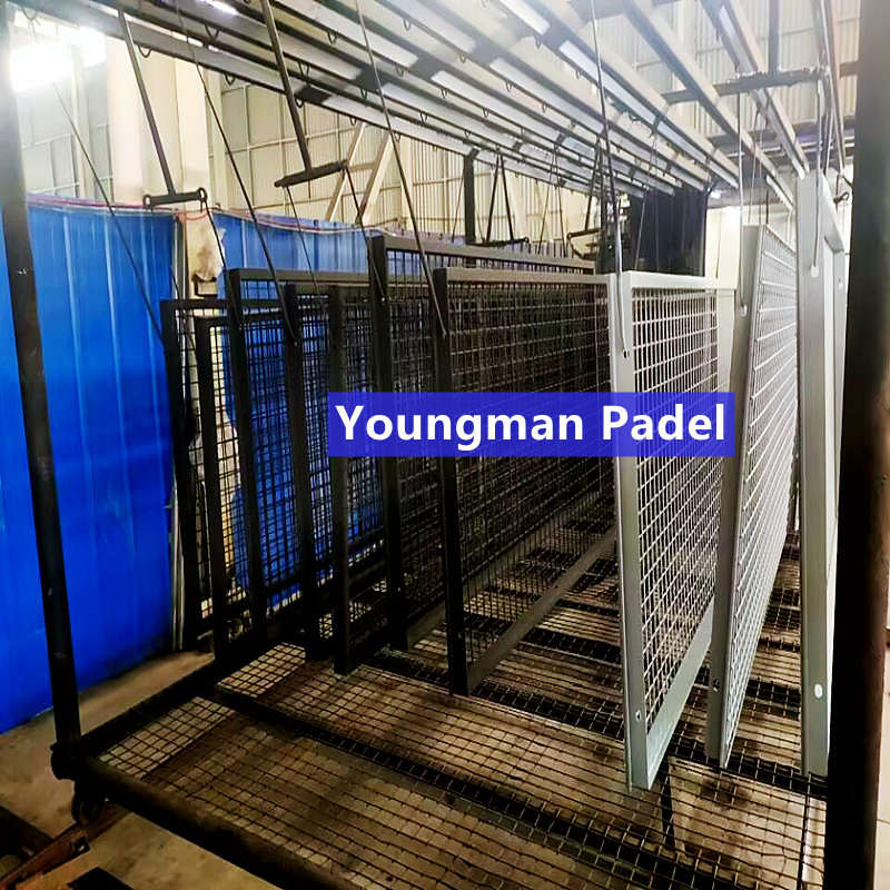 International Padel Federation Standard Super Panoramic Padel Court with Factory Price