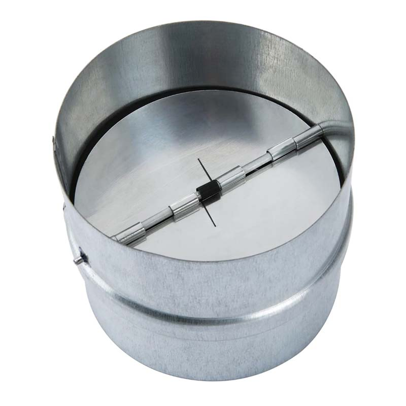 One-Way Airflow Draft Blocker Backdraft Damper Duct Draft Stopper Insert Backflow Preventer