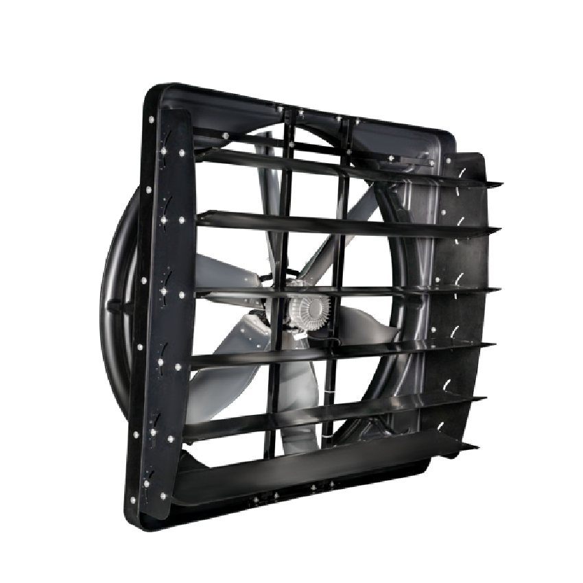 Agriculture Industrial Airflow Reliable Low Maintenance OEM/ODM Centrifugal Circulation Louvered Fan for Poultry