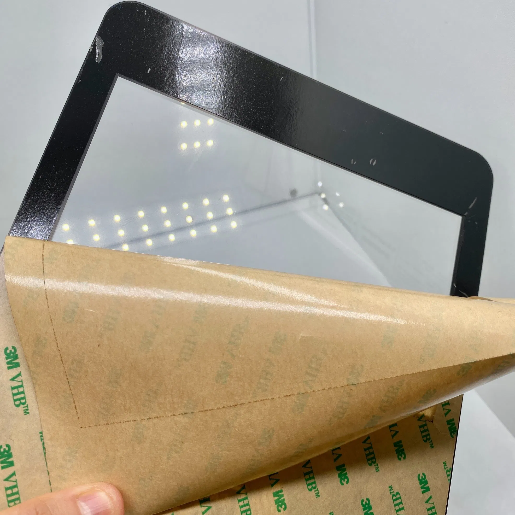 Protective Weather-Resistant Self Adhesive Card Reader Touch Screen 2mm Control Acrylic Faceplate