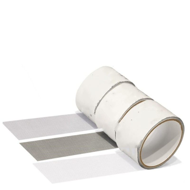 Anti Fly Window Screen Fiberglass Mesh Repair Patch Grid Self-Adhesive Tape for Mosquito Net and Screen Window Repair