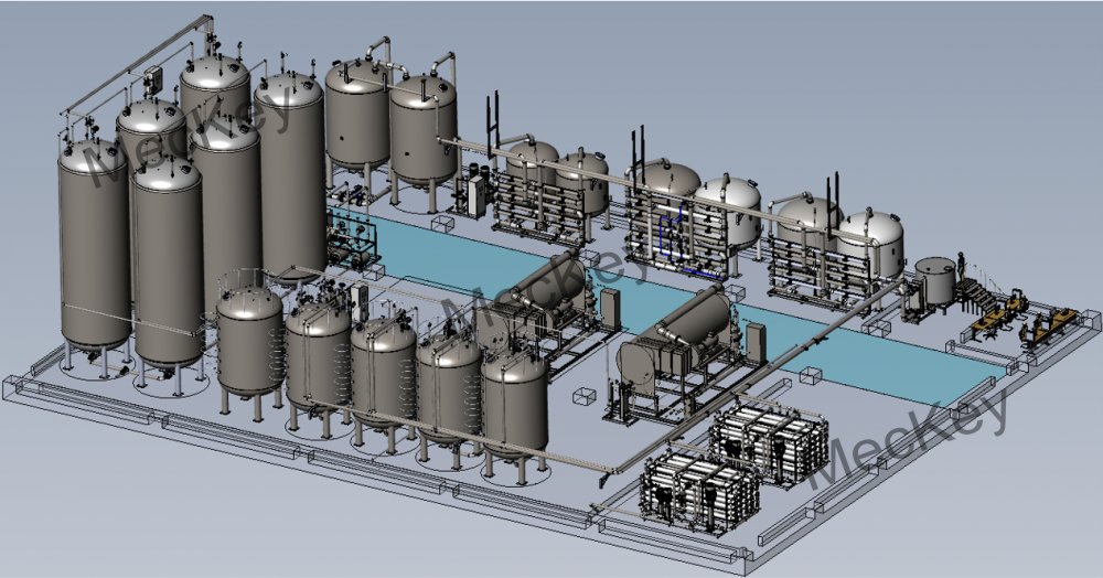 Advanced Cross-Flow Filtration System for Purified Injection Water