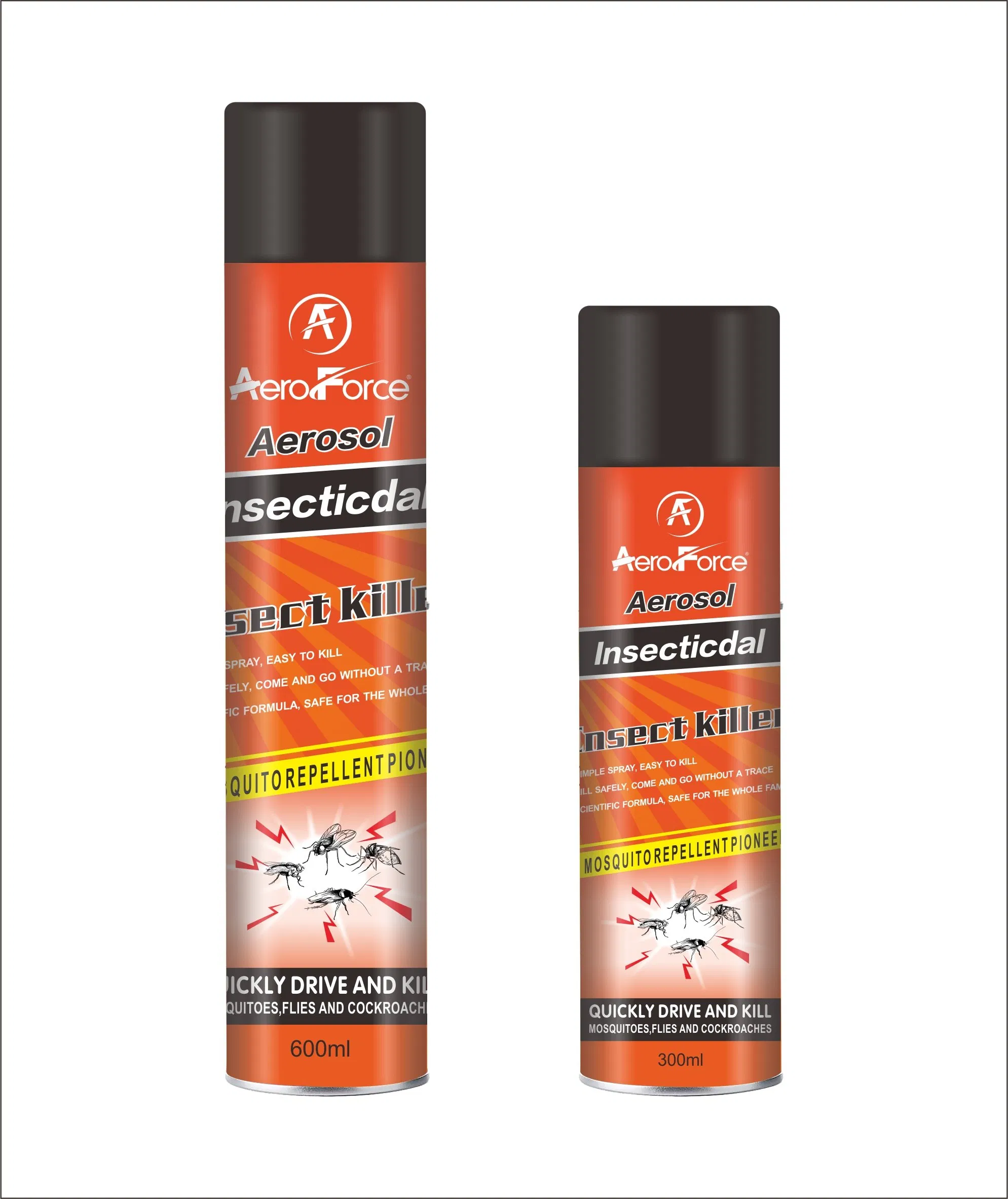 Factory Wholesale Price Household Chemicals Aerosolinsecticide Spray Flying Insects Killing Spray